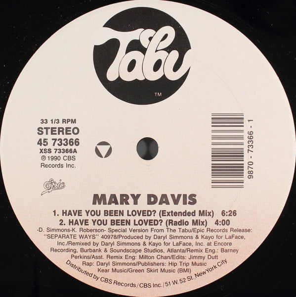 Mary Davis - Have You Been Loved?