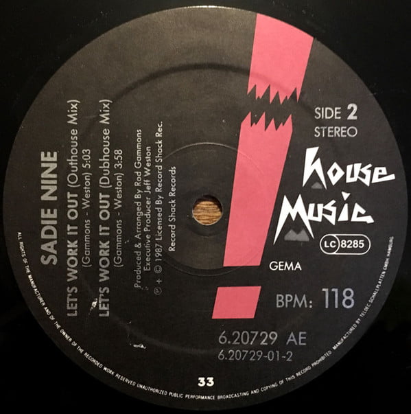 Sadie Nine - Let's Work It Out - Image 4