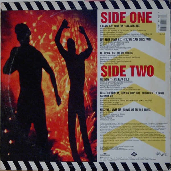 Various - Jive Presents "In House" Volume 1 (Full Length Extended Remixes) - Image 2